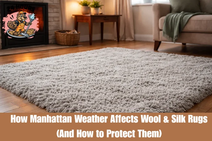 How Manhattan Weather Affects Wool Silk Rugs
