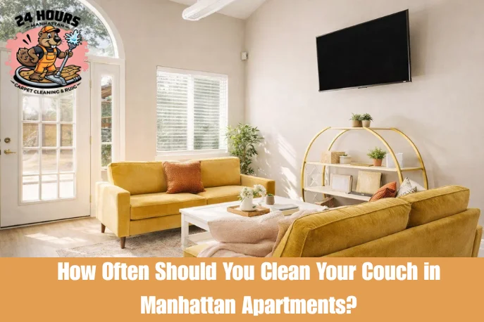 How Often Should You Clean Your Couch in Manhattan Apartments